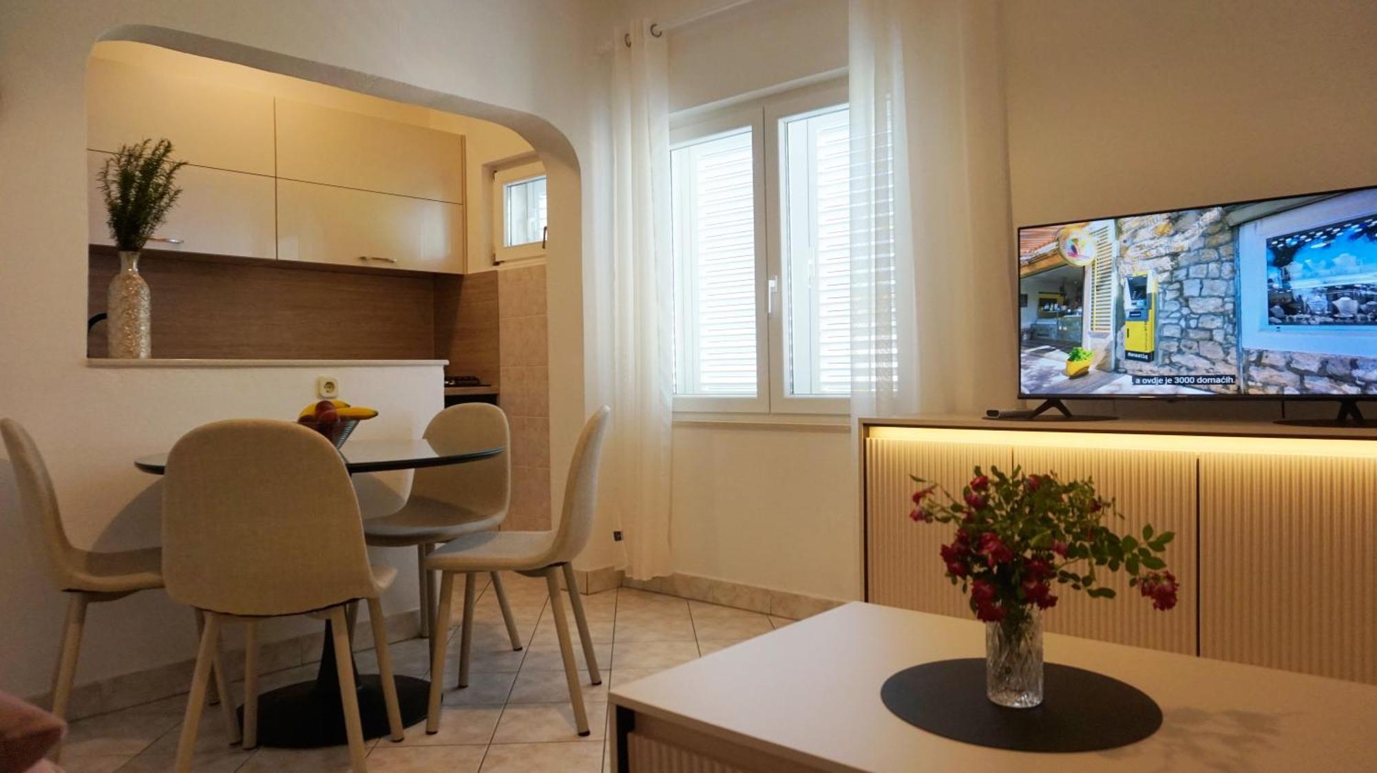 Apartment Krasna Baška Voda Eksteriør bilde